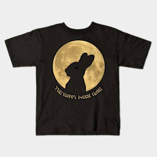 The Happy Moon Hare Kids T-Shirt